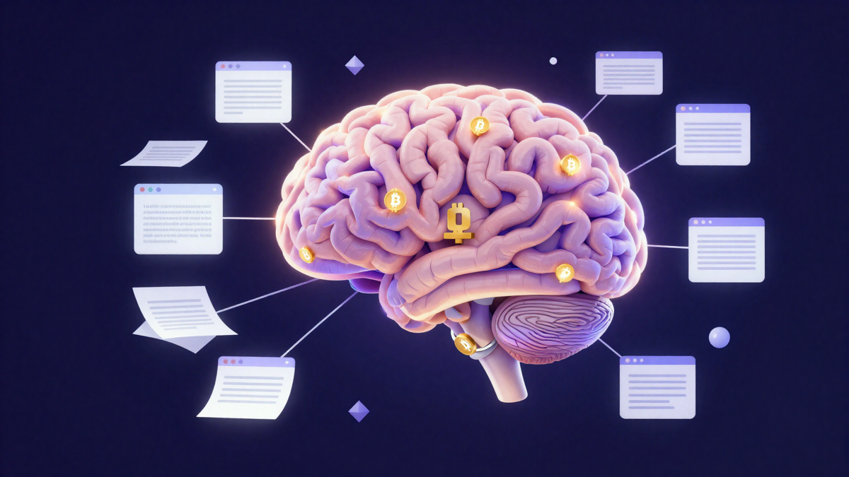 Obsidian as AI agent brain — markdown knowledge graph